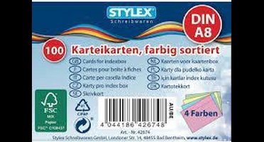 Kaarten voor kaartenbox (DIN A8)