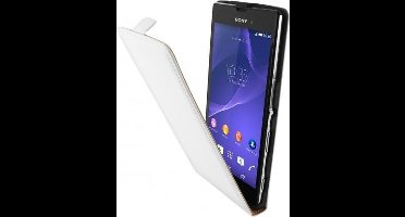 Mobiparts Premium Flip Case Sony Xperia T3 White