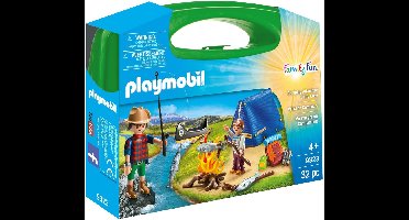 PLAYMOBIL Koffertje Camping - 9323