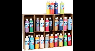 Plus Color Acrylverf, diverse kleuren, 30x250 ml/ 1 doos