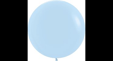 Sempertex ballonnen 61cm Fashion Pastel Matte Blue 640 (10 stuks)