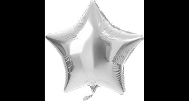 Folat - Folieballon Ster Zilver - 48 cm