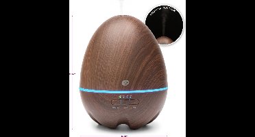 Rio DHAR - Aria aromadiffuser - luchtbevochtiger - veranderende LED lampen - werkt tot 12 uur - 400 ml inhoud