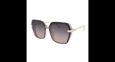 Sun Fun Oversized Retro Zonnebril - Premium Zonnebril - Dames - Trendy & Cool - Festival Zonnebril - UV400