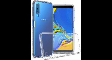 Ntech Hoesje Geschikt Voor Samsung Galaxy A7 2018 Hard Back Hoesje - Transparent
