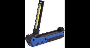 Hofftech 2-in-1 LED looplamp en zaklamp - dimbaar - 2200 mAh - 3W - met magneet en ophanghaak