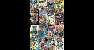 Justice League poster DC comics covers-Batman-Superman-collage 61x91.5cm.