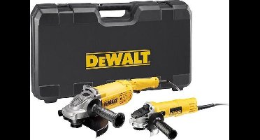DeWalt DWE494TWIN-WS - Haakse slijper - Dubbele set - 230/125 mm