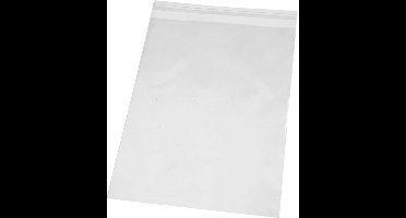 Cellofaan zakjes, b: 18 cm, h: 25,3 cm, 200stuks, 25 micron