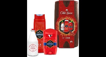 Old Spice Captain Wooden Barrel geschenk