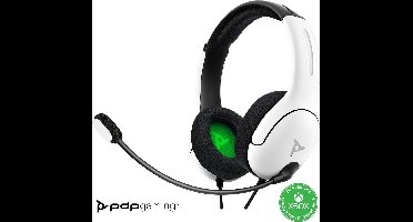 PDP Gaming LVL40 Wired Gaming Headset - White (Xbox Series X)