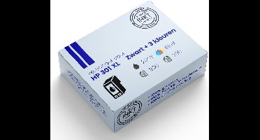 G&G HP 301 XL - Huismerk Inktcartridge - Zwart / Kleur