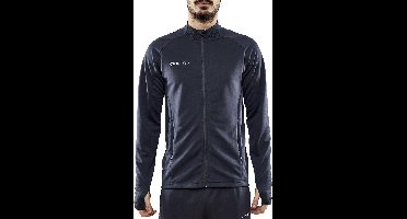 Craft Craft Evolve Full Zip Sportvest - Maat XXL  - Mannen - donkergrijs