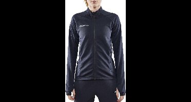 Craft Craft Evolve Full Zip Sportvest - Maat S  - Vrouwen - donkergrijs