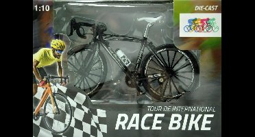 Die Cast - Tour De International Race Bike - Black