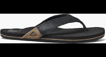 Reef Newport Heren Slippers - Black - Maat 39