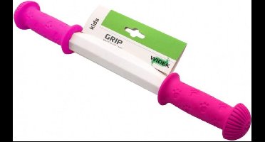 Widek Kinderfiets handvatten - roze - extra breed - veilige grip - 100 mm