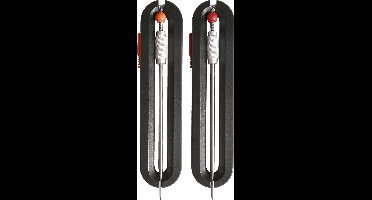 Boretti - Sondes BBQ thermometer (rood en oranje) - uitbreidings set BBA87