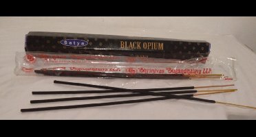 Satya Black Opium Wierookstokjes 20 stuks Wierook