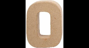 Creative Letter O Papier-mâché 10 Cm