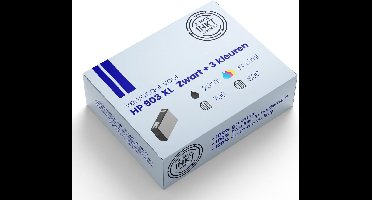 Huismerk HP 903 XL (T6M15AE) 4-Kleuren voordeelbundel Zwart, Cyan, Magenta, Yellow