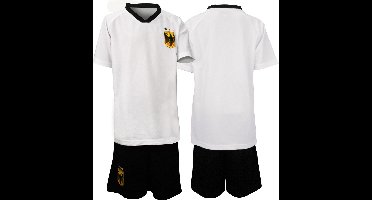 Voetbalset Supporter - Junior - Wit/Zwart - 116