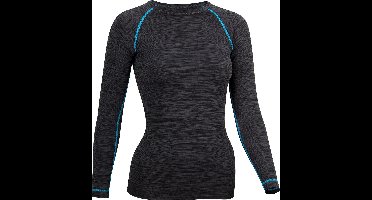 Avento Thermoshirt Superior - Vrouwen - Zwart/Aqua - Maat 42