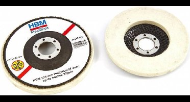 Polijstschijf voor op de haakse Slijper - 115mm