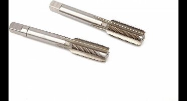 Set van schroefsnijdende taps en snijplaten Völkel 5/16 3 Stuks