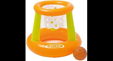 Intex Waterspel Floating Hoops | Opblaasbare Basket | Met Opblaasbare basketbal | Ø 67 x 55 cm