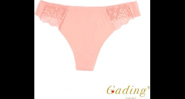 Gading® Sexy T-Back Onderbroeken - Dames Ondergoed zomer- Roze - 2 pack- Kant Slips M/L