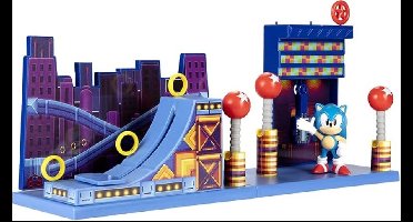 SONIC 6CM STUDIOPOLIS PLYSET
