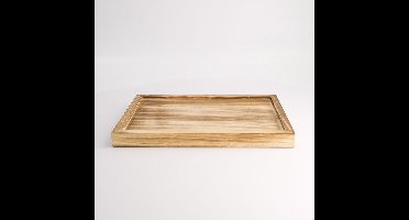 Konro - Houten Basis - Voor Diatomite - 35.1x25x2cm