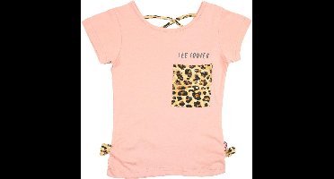 Lee Cooper Shirtje Lee Cooper Leopard roze Kids & Kind Meisjes Roze - Maat: 158/164
