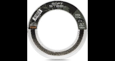 Fox Soft Steel Fleck Camo Leader - Maat : 80m - 60lb