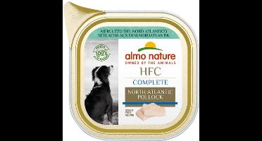 15x Almo Nature HFC Complete koolvis natvoer hond 85g