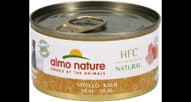 20x Almo Nature HFC Natural kalf natvoer hond - 95g