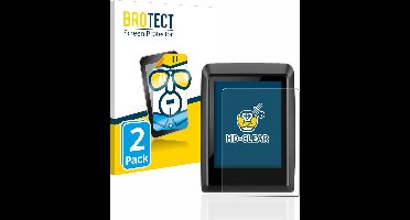 BROTECT - Screenprotector voor Bosch Kiox 300 - Folie Beschermfolie transparant 2 Stuks