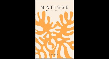 Poster 20x30 cm - Matisse - Kunst - Oranje - Abstract - Posters - Kamer decoratie - Wanddecoratie woonkamer - Muurdecoratie slaapkamer
