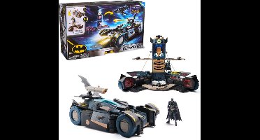 DC Batman - Transformerende Batmobile 2-in-1 Batman-speelset met uniek Batman-figuur en Glider met licht en geluid
