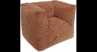 Jollein - Kinderfauteuil - Corduroy - Caramel - Kinder Zitzak - 1 t/m 4 jaar