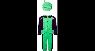 Pietenpak - 3 Delig - Groen/Paars - 6-8 Jaar - Unisex