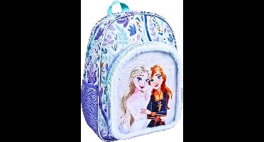 Disney Frozen Rugzak 2 vakken - Hoogte 38cm