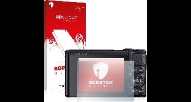 upscreen - Screenprotector voor Canon PowerShot SX740 HS / Lite - Folie Beschermfolie transparant