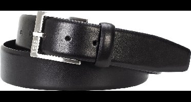 BOSS leren heren riem - zwart