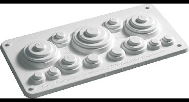 Hager Verdelers IP44 toebehoren Invoerplaat sparing kast/lessenaar