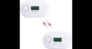 Equivera Koolmonoxidemelders - CO Melder- Combimelder - 10 Jaar Sensor - Slimme Melder - Gecertificeerd