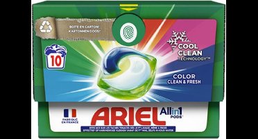 Ariel - Color - All-In-1 Wasmiddel Pods - Krachtige Reiniging - 10 Wasbeurten