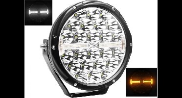 LED Verstraler – grootlicht - dimlicht - oranje – 100W – 20.3cm