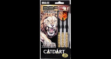 Bex Sunsport Dartpijlen Set Beast – Recreatieve Dartpijlen – Steel tip - Complete Set Voor Thuisgebruik – Precisiespel – Vanaf 8 Jaar - 20 Gram